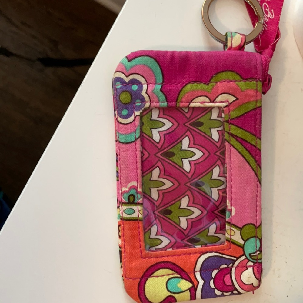 Vera Bradley key chain id wallet